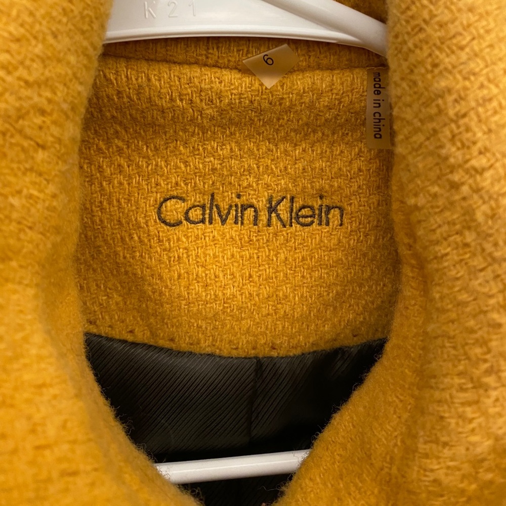 Calvin Klein Pea mid length coat - Picture 4 of 14